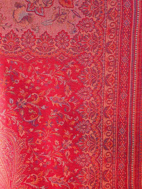 Women's Jamawar Wool Shawl